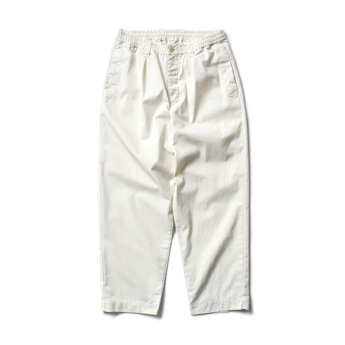 149019048 STILL BY HAND / PT06201 コットンギャバジンパンツ - Ecru<img class='new_mark_img2' src='//img.shop-pro.jp/img/new/icons47.gif' style='border:none;display:inline;margin:0px;padding:0px;width:auto;' /> 01
