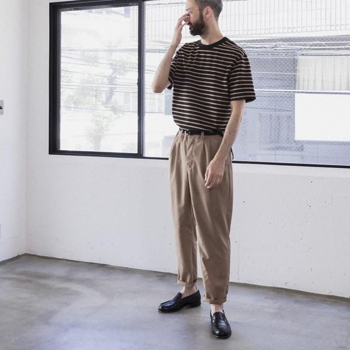 149019542 STILL BY HAND / PT02201 サマーウールイージースラックス - Beige 02