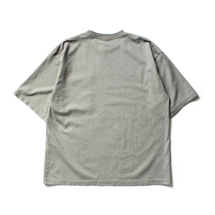149058802 crepuscule / T-shirt 2001-005 Green ポケットTシャツ 02