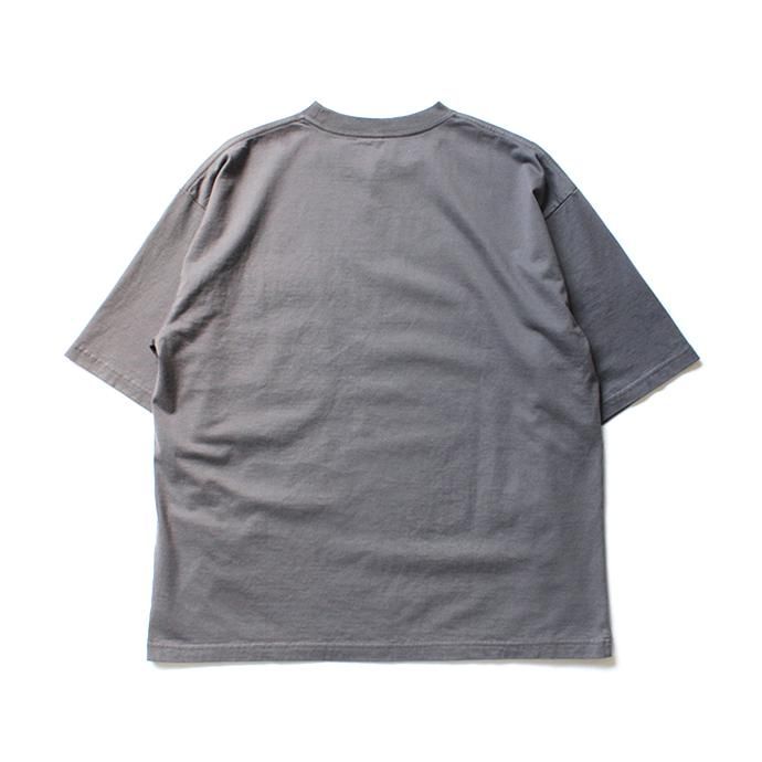 149058823 crepuscule / T-shirt 2001-005 C.Gray ポケットTシャツ 02
