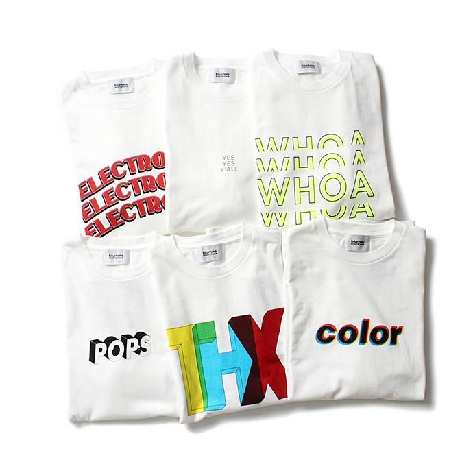 149189228 blurhms ROOTSTOCK / WHOA Tee Loose Fit BHS-RKSS18100-20SA - White 02