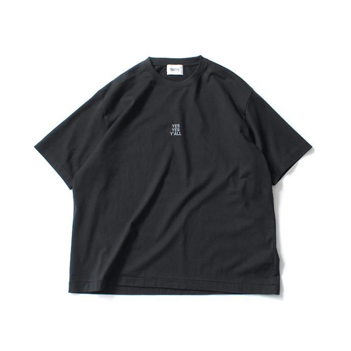 149189422 blurhms ROOTSTOCK / YES YES Y'ALL Tee Loose Fit BHS-RKSS18100-20SF - InkBlack 01