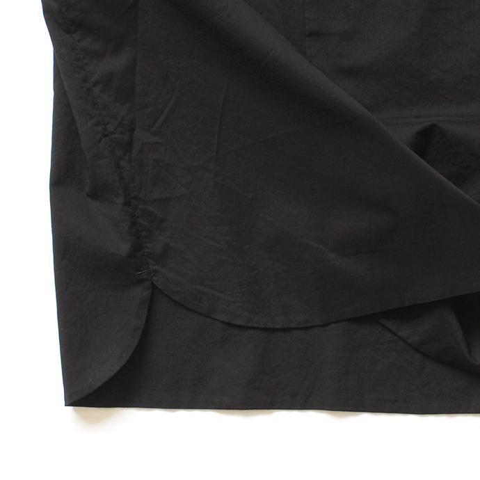 149293895 STILL BY HAND / SH08201 ローン素材 S/Sシャツ - Black 02