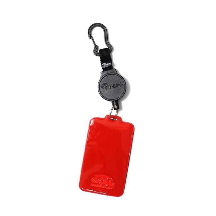 149855729 O-(オー)/ JOY PURSE リフレクター素材カードケース 20W-18 Red 01