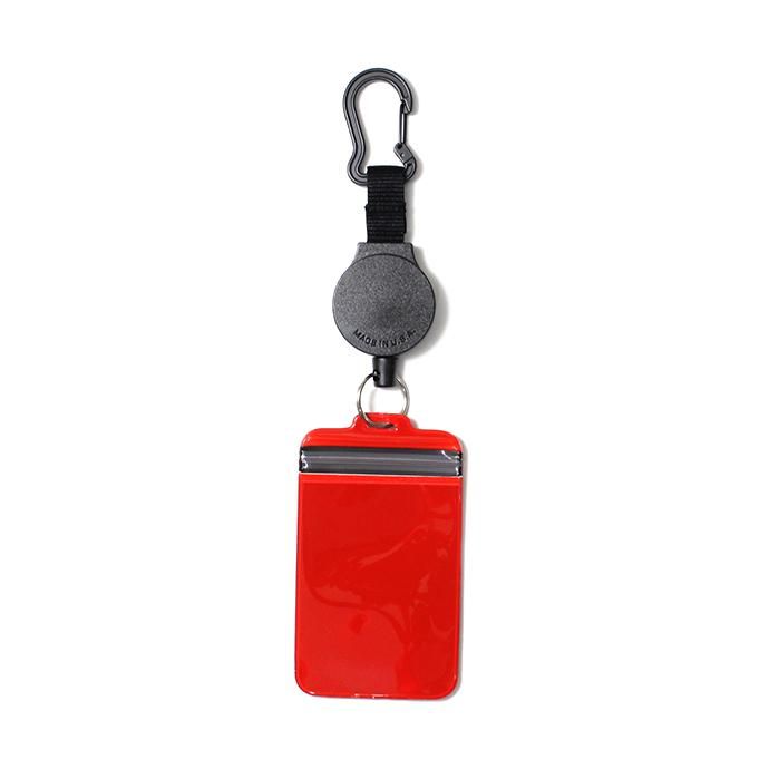 149855729 O-(オー)/ JOY PURSE リフレクター素材カードケース 20W-18 Red 02