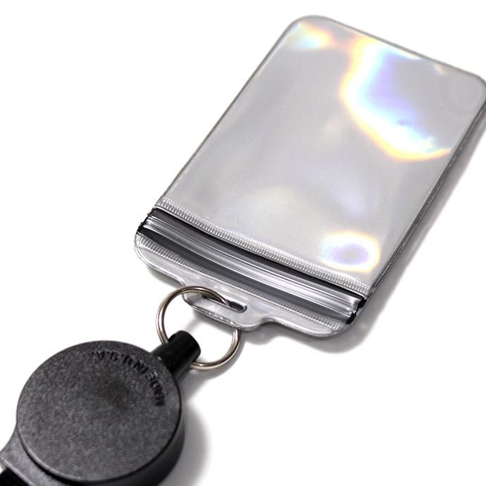 149855756 O-(オー)/ JOY PURSE リフレクター素材カードケース 20W-18 Silver 02