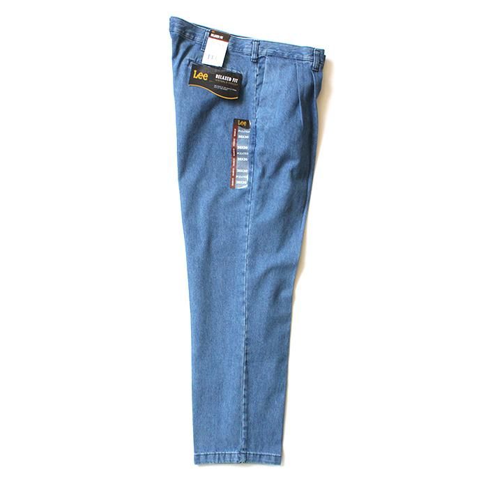 149961603 Lee / Relaxed-Fit Pleated Denim Pants リー リラックスドフィット 2タックデニムスラックス 日本未発売 02