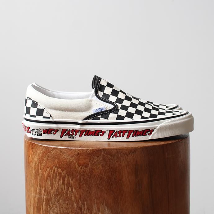 150010987 VANS / Anaheim Factory Slip-On 98 DX - OG Fast Times ヴァンズ アナハイムファクトリー スリッポン ファストタイムス VN0A3JEXWVP<img class='new_mark_img2' src='//img.shop-pro.jp/img/new/icons47.gif' style='border:none;display:inline;margin:0px;padding:0px;width:auto;' /> 02