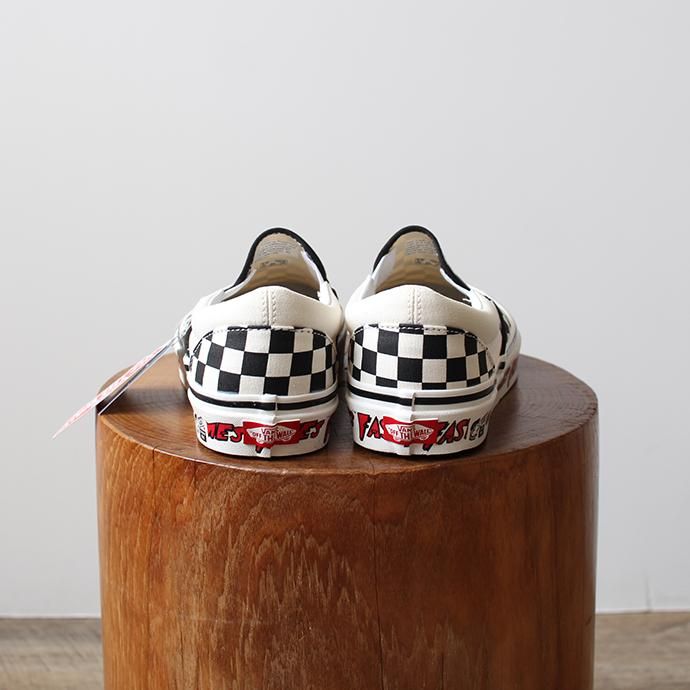 150010987 VANS / Anaheim Factory Slip-On 98 DX - OG Fast Times ヴァンズ アナハイムファクトリー スリッポン ファストタイムス VN0A3JEXWVP<img class='new_mark_img2' src='//img.shop-pro.jp/img/new/icons47.gif' style='border:none;display:inline;margin:0px;padding:0px;width:auto;' /> 02
