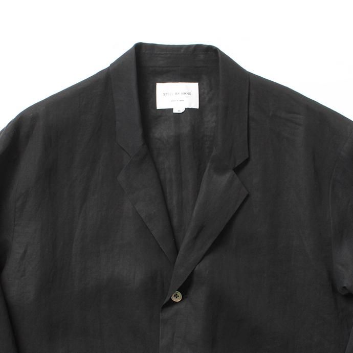 150255380 STILL BY HAND / JK01202 ジャケット - Black<img class='new_mark_img2' src='//img.shop-pro.jp/img/new/icons20.gif' style='border:none;display:inline;margin:0px;padding:0px;width:auto;' /> 02