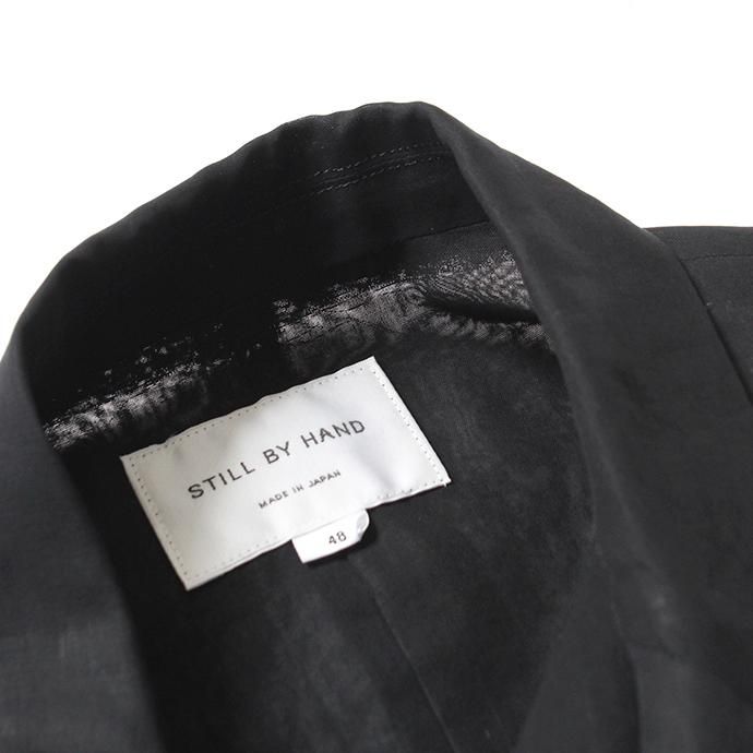 150255380 STILL BY HAND / JK01202 ジャケット - Black<img class='new_mark_img2' src='//img.shop-pro.jp/img/new/icons20.gif' style='border:none;display:inline;margin:0px;padding:0px;width:auto;' /> 02