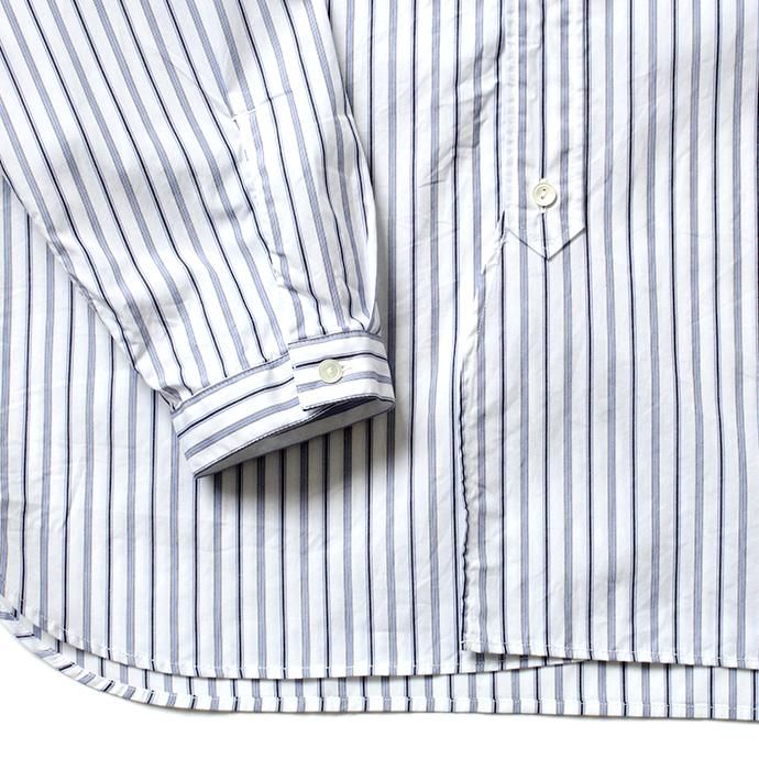 150255684 STILL BY HAND / SH04202 ストライプクレリックシャツ - White Stripe<img class='new_mark_img2' src='//img.shop-pro.jp/img/new/icons20.gif' style='border:none;display:inline;margin:0px;padding:0px;width:auto;' /> 02