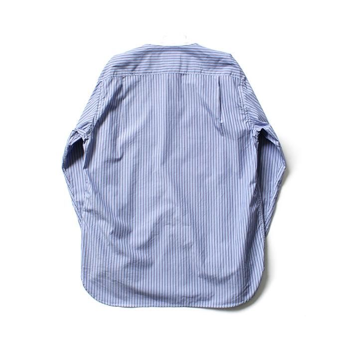 150255826 STILL BY HAND / SH04202 ストライプクレリックシャツ - Blue Stripe<img class='new_mark_img2' src='//img.shop-pro.jp/img/new/icons20.gif' style='border:none;display:inline;margin:0px;padding:0px;width:auto;' /> 02