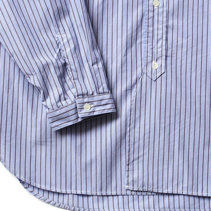 150255826 STILL BY HAND / SH04202 ストライプクレリックシャツ - Blue Stripe<img class='new_mark_img2' src='//img.shop-pro.jp/img/new/icons20.gif' style='border:none;display:inline;margin:0px;padding:0px;width:auto;' /> 02