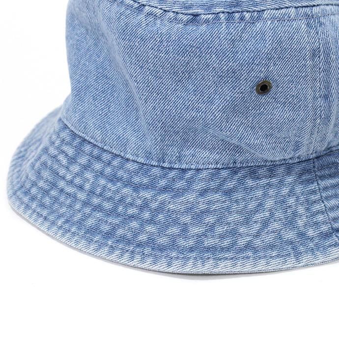 150343876 Newhattan / 1530 Denim Bucket Hat - Light Blue ニューハッタン デニムバケットハット ライトブルー 02