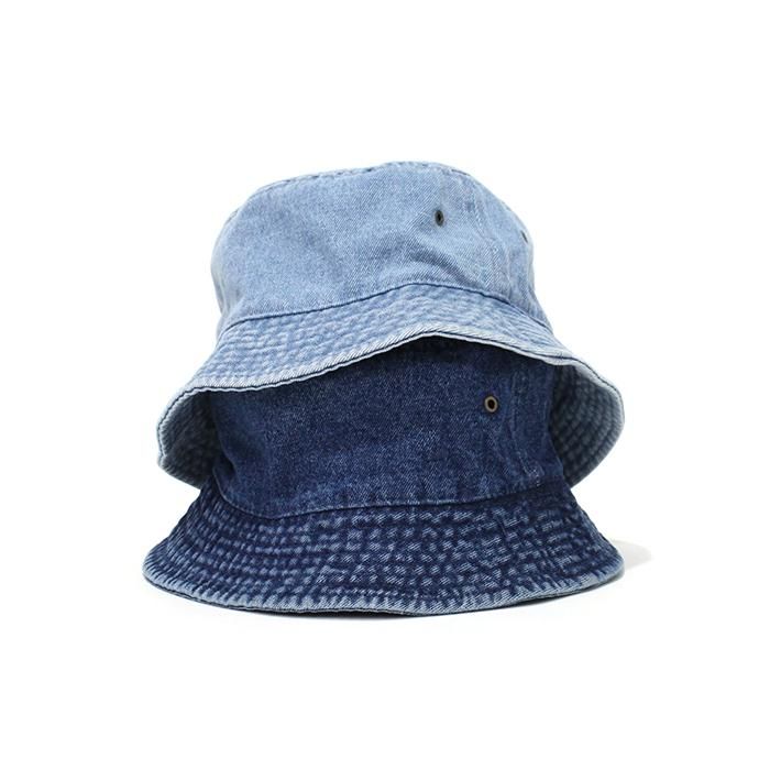 150343876 Newhattan / 1530 Denim Bucket Hat - Light Blue ニューハッタン デニムバケットハット ライトブルー 02