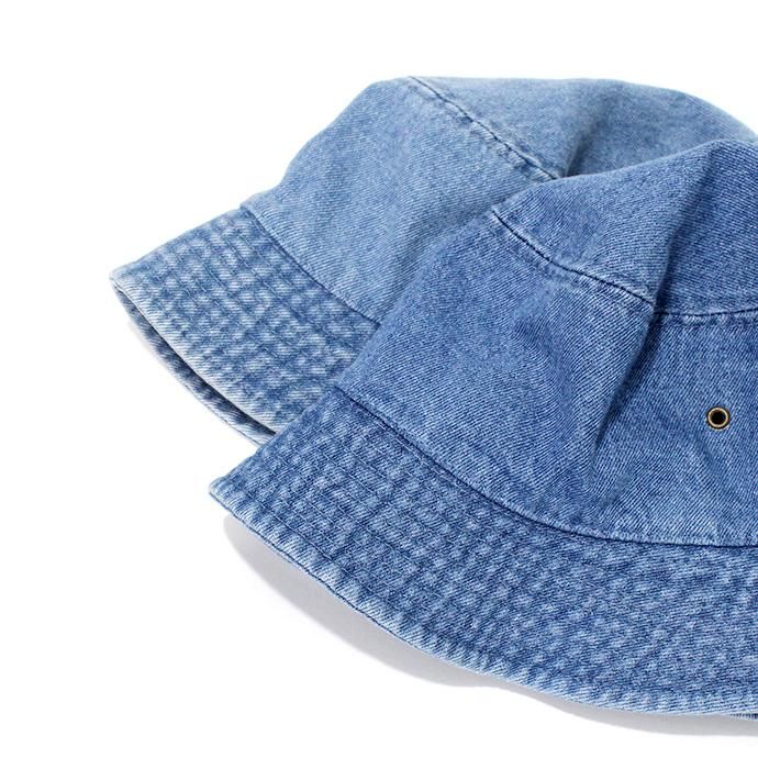 150343876 Newhattan / 1530 Denim Bucket Hat - Light Blue ニューハッタン デニムバケットハット ライトブルー 02