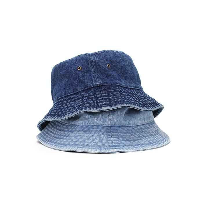 150343903 Newhattan / 1530 Denim Bucket Hat - Dark Blue ニューハッタン デニムバケットハット ダークブルー 02