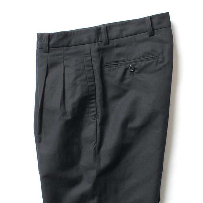 150379576 STILL BY HAND / PT03202 コットンリネン ワイドスラックス - Black 02