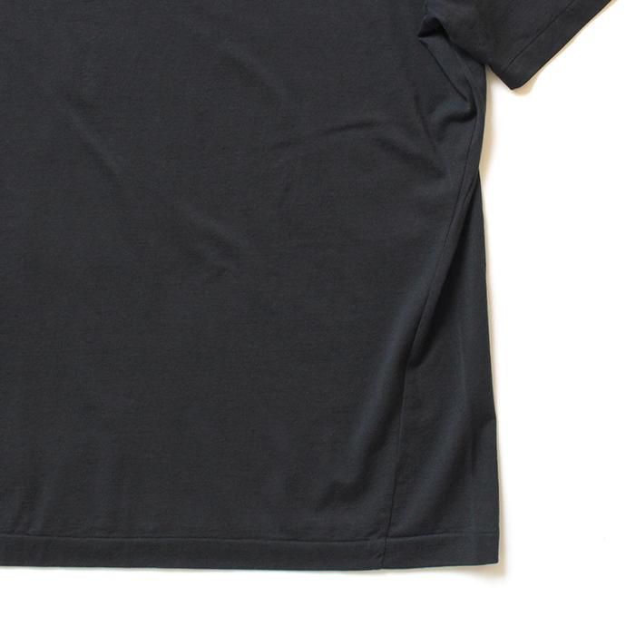 150639013 smoothday / 100/2 メンズ ディオラマ カシミヤタッチ天竺 クルーネックTシャツ SR-T051-004 - チャコールグレー 02