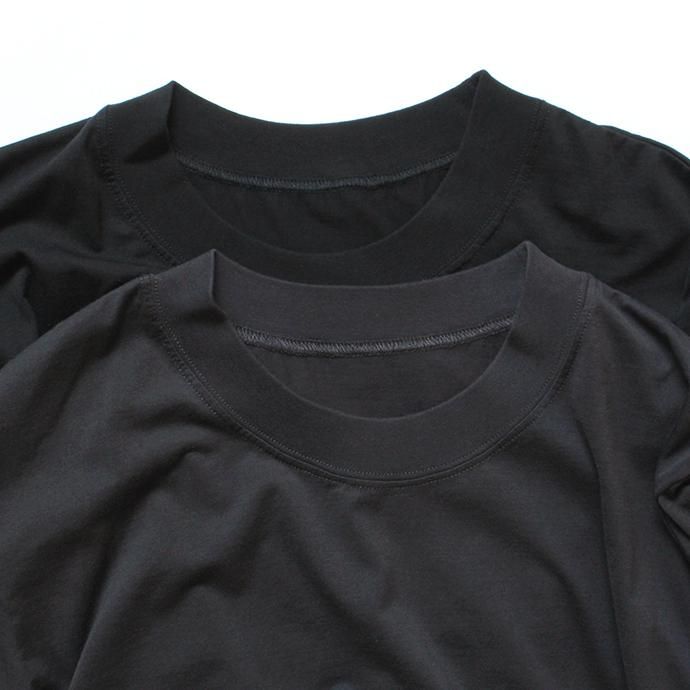 150639013 smoothday / 100/2 メンズ ディオラマ カシミヤタッチ天竺 クルーネックTシャツ SR-T051-004 - チャコールグレー 02