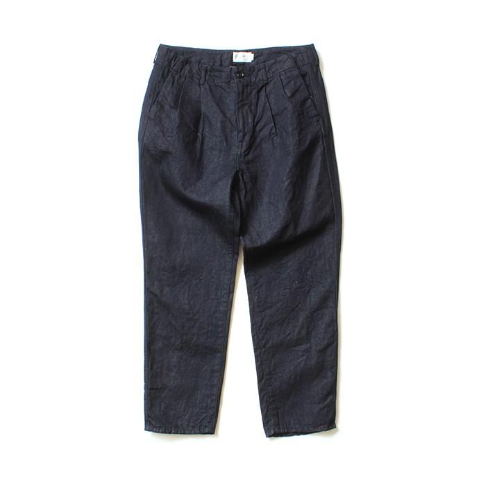 150742935 STILL BY HAND / DN01202 リネン混デニムパンツ - Navy 01