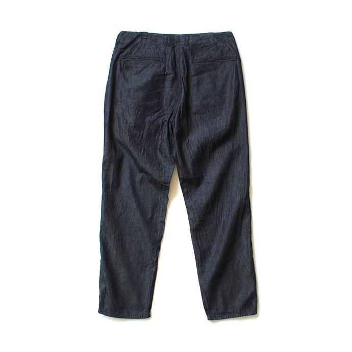 150743101 STILL BY HAND / DN02202 キュプラウール混デニムパンツ - Navy 02
