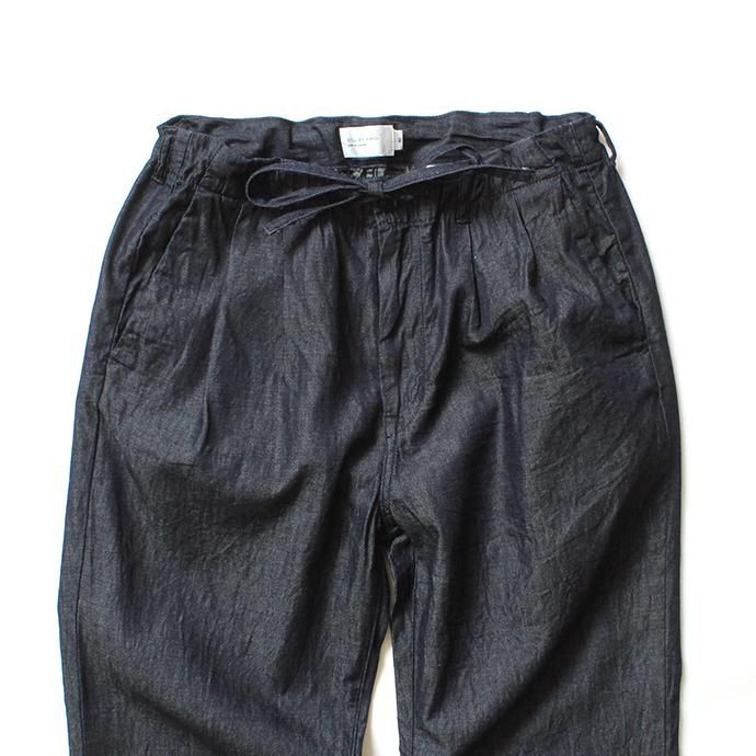 150743101 STILL BY HAND / DN02202 キュプラウール混デニムパンツ - Navy 02