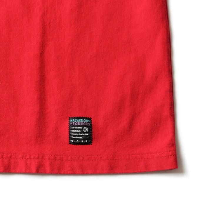 150856326 O-(オー)/ F.L.A.T. 半袖Tシャツ O-S-02 - Red<img class='new_mark_img2' src='//img.shop-pro.jp/img/new/icons47.gif' style='border:none;display:inline;margin:0px;padding:0px;width:auto;' /> 02