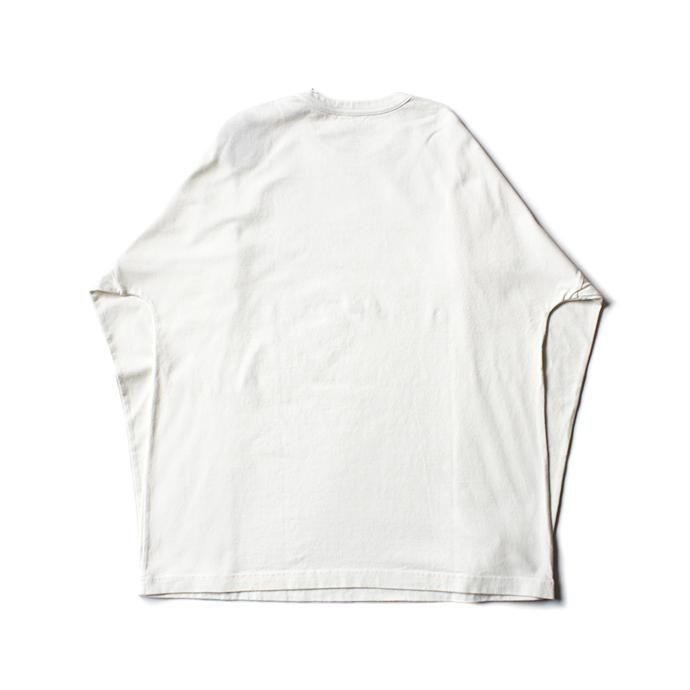 150856439 O-(オー)/ FLAT - L.S.T. 長袖Tシャツ O-S-13 - White 02