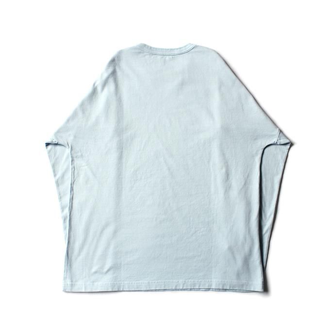 150856447 O-(オー)/ FLAT - L.S.T. 長袖Tシャツ O-S-13 - Aqua 02