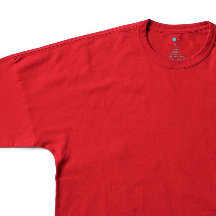 150856470 O-(オー)/ FLAT - L.S.T. 長袖Tシャツ O-S-13 - Red 02