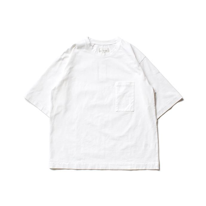 150953505 STILL BY HAND / CS04202 ポケットTシャツ - White 01