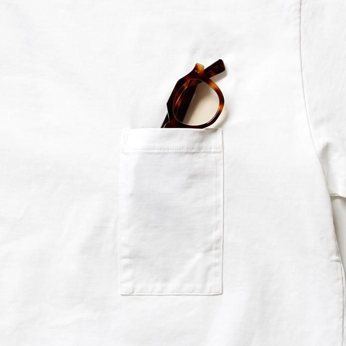 150953505 STILL BY HAND / CS04202 ポケットTシャツ - White 02