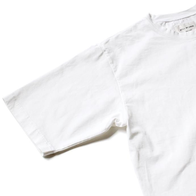 150953505 STILL BY HAND / CS04202 ポケットTシャツ - White 02