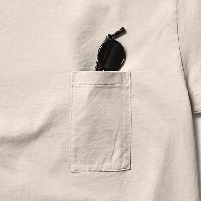 150953571 STILL BY HAND / CS04202 ポケットTシャツ - Beige 02