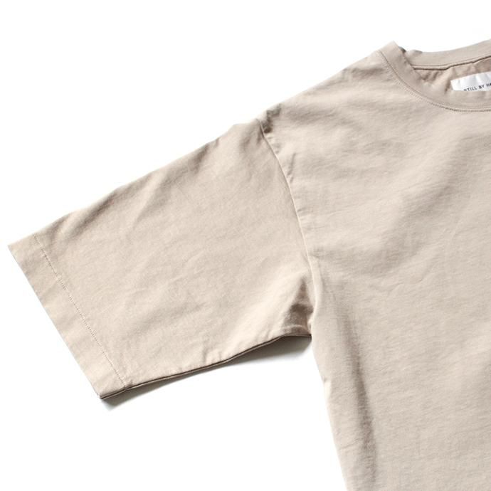 150953571 STILL BY HAND / CS04202 ポケットTシャツ - Beige 02