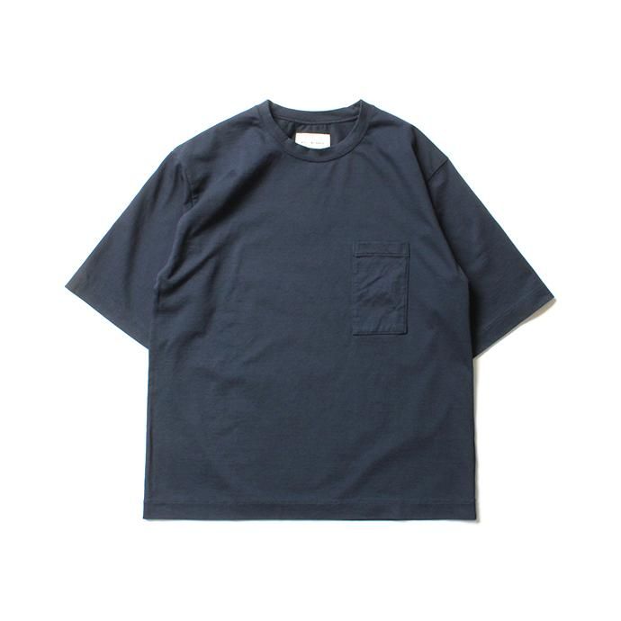 150953624 STILL BY HAND / CS04202 ポケットTシャツ - Navy 01