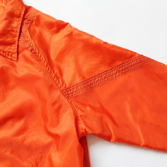 150988368 Hexico / Deformer Coach Jacket Ex. USAF Parachute パラシュート素材コーチジャケット - Orange 02