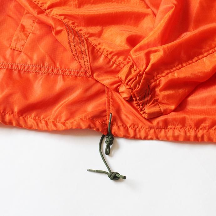150988368 Hexico / Deformer Coach Jacket Ex. USAF Parachute パラシュート素材コーチジャケット - Orange 02