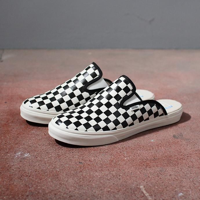 151024333 VANS / Mule SF - Black/White ヴァンズ ミュールSF VN0A4U11XBU 02