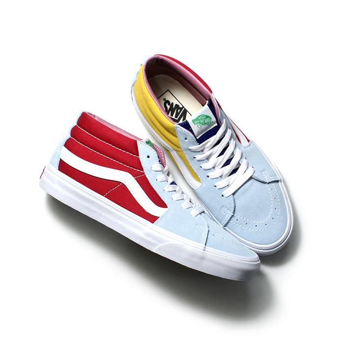 151142112 VANS / Sunshine Sk8-Mid - Multi ヴァンズ スケートミッド サンシャイン マルチカラー VN0A3WM3WNY 02