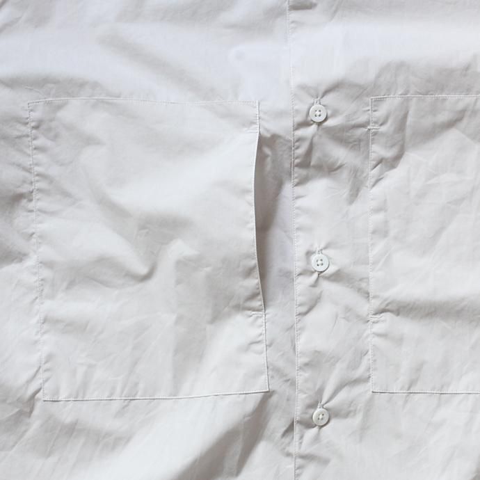 151241887 STILL BY HAND / SH02202 ブロード素材半袖シャツ - Light Grey<img class='new_mark_img2' src='//img.shop-pro.jp/img/new/icons20.gif' style='border:none;display:inline;margin:0px;padding:0px;width:auto;' /> 02