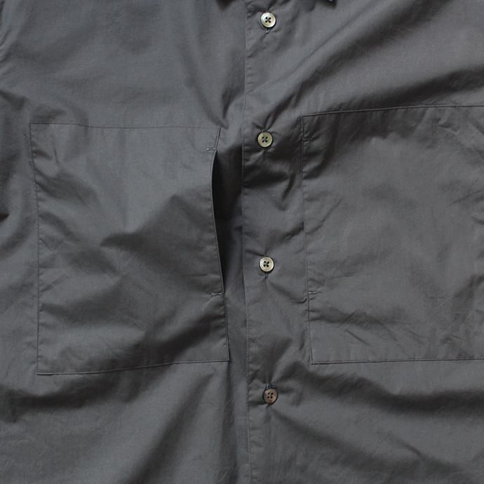 151242011 STILL BY HAND / SH02202 ブロード素材半袖シャツ - Charcoal<img class='new_mark_img2' src='//img.shop-pro.jp/img/new/icons20.gif' style='border:none;display:inline;margin:0px;padding:0px;width:auto;' /> 02