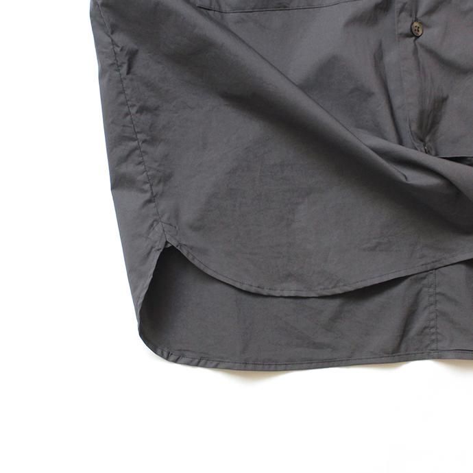 151242011 STILL BY HAND / SH02202 ブロード素材半袖シャツ - Charcoal<img class='new_mark_img2' src='//img.shop-pro.jp/img/new/icons20.gif' style='border:none;display:inline;margin:0px;padding:0px;width:auto;' /> 02