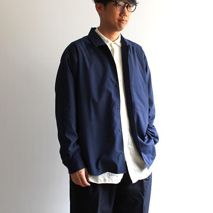 151291931 O-(オー)/ BAGGY SHIRT バギーシャツ O-S-04 Sand 02
