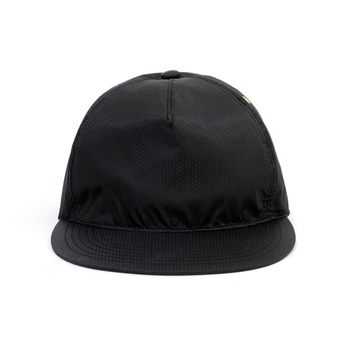 151480196 Trad Marks / Basic Cap Honeycomb Rip-Stop ベーシックキャップ ハニカムリップストップ - Black 02