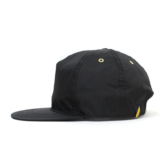151480196 Trad Marks / Basic Cap Honeycomb Rip-Stop ベーシックキャップ ハニカムリップストップ - Black 02