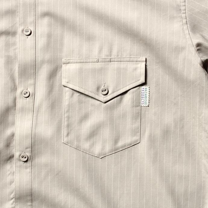 151862790 O-(オー)/ ELBOW SLEEVE SHIRT エルボースリーブシャツ 20S-05 - Sand Stripe<img class='new_mark_img2' src='//img.shop-pro.jp/img/new/icons47.gif' style='border:none;display:inline;margin:0px;padding:0px;width:auto;' /> 02