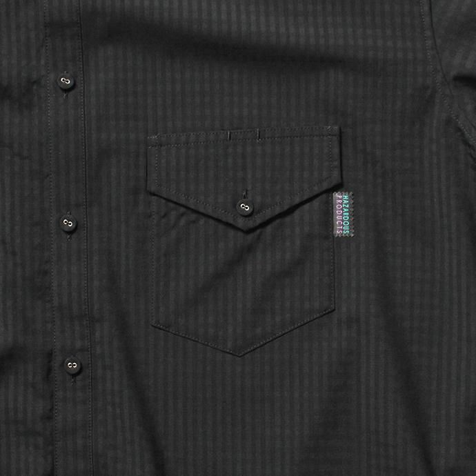151862809 O-(オー)/ ELBOW SLEEVE SHIRT エルボースリーブシャツ 20S-05 - Black Plaid 02